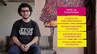 Financiamento coletivo - Papel da plataforma e do realizador(a)