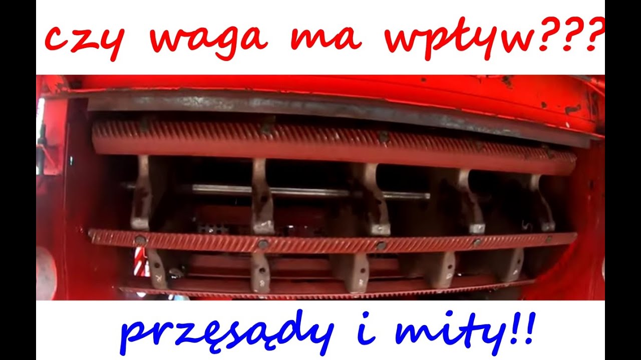 Odc.109 Obalamy kolejne mity... wymiana cepów, bęben młócący młocarnia bizon z-056 z-058 rekord
