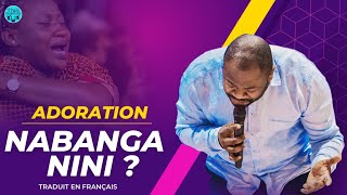 Video thumbnail of "Pasteur Moise Mbiye - Adoration | Nabanga nini | + Traduit en Français"