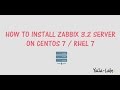 Zabbix - How To Install Zabbix 3.2 Server On CentOS 7 / RHEL 7 servers