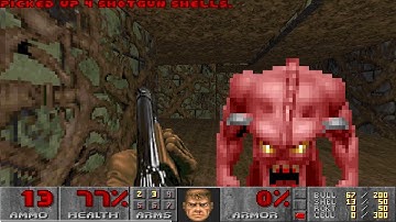 Final Doom TNT Evilution Map02 UV Speed in 38s by stx Vile