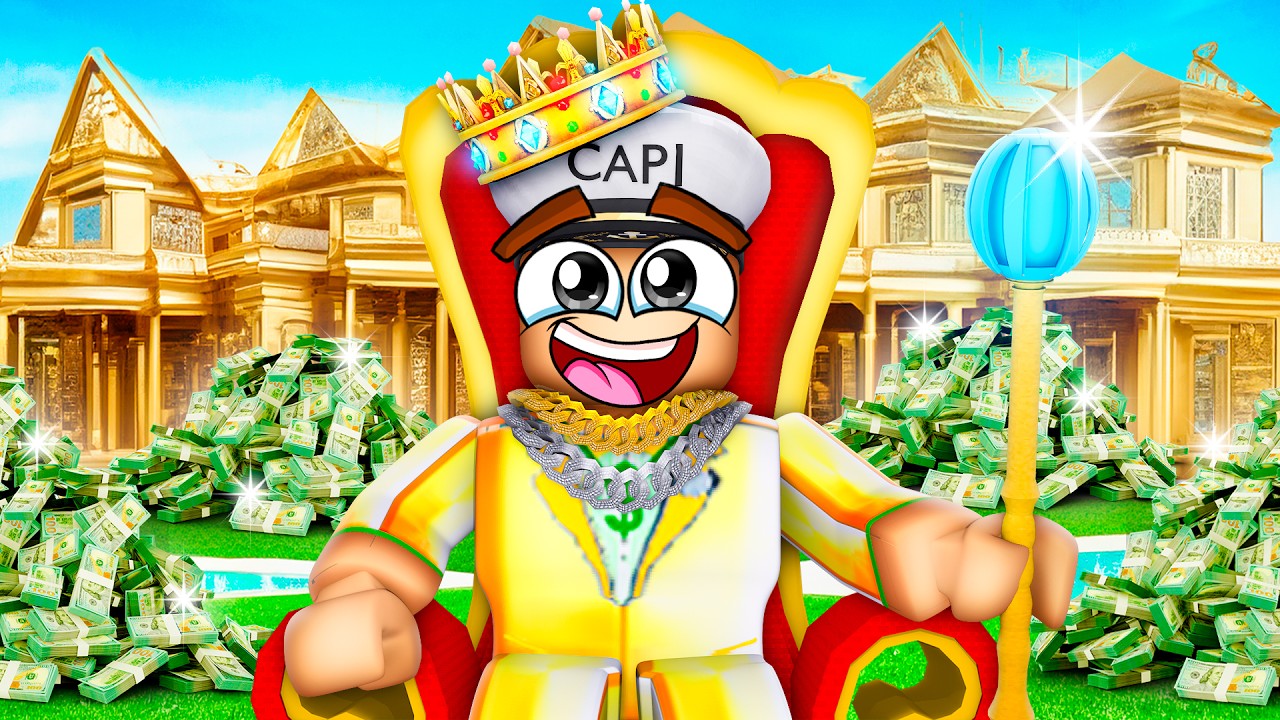 I Become SUPER RICH in ROBLOX - YouTube