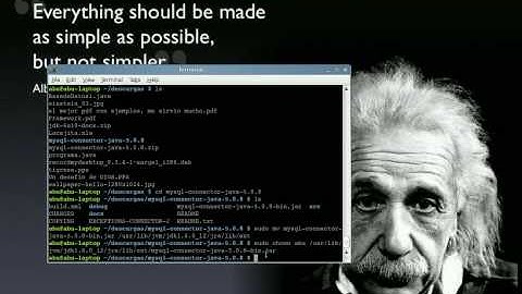 MySQL + Java + Eclipse + Ubuntu. Parte 1