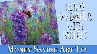 As artists we quickly realize that quality supplies really make a
difference, but they're so darn expensive! here is tip for pastel
painting may save ...