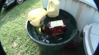 There's a friggin' Pool in my Trash Can