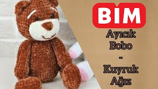Bim Amigurumi Kiti Ayıcık Bobo Yapımı Part-5 Kuyruk Ağız #amigurumi #handmade #crochet #bim