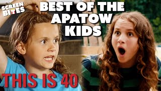 Maude And Iris Apatow Funniest Scenes | Knocked Up and This Is 40 | Screen Bites