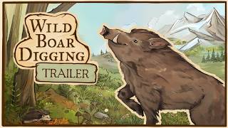 Wild Boar Digging Steam Trailer