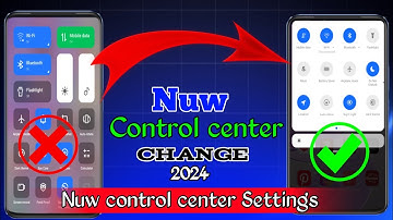 How To Change Control Center Settings HyperOS Xiaomi Redmi13C