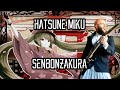 Hatsune miku  senbonzakura guitar cover jonathan parecki