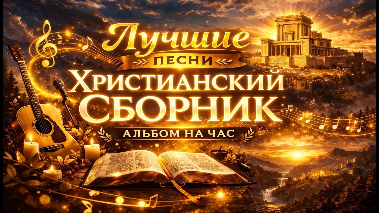  🔥 СБОРНИК ХРИСТИАНСКИХ ПЕСЕН 🔥 1 Час Глубокой Молитвы