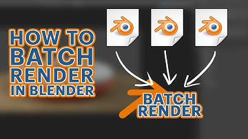 How To Batch Render Multiple Blender Files (I