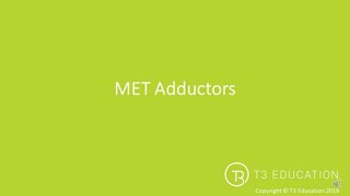 Details MET: Post Isometric Relaxation for the Adductor Group Update