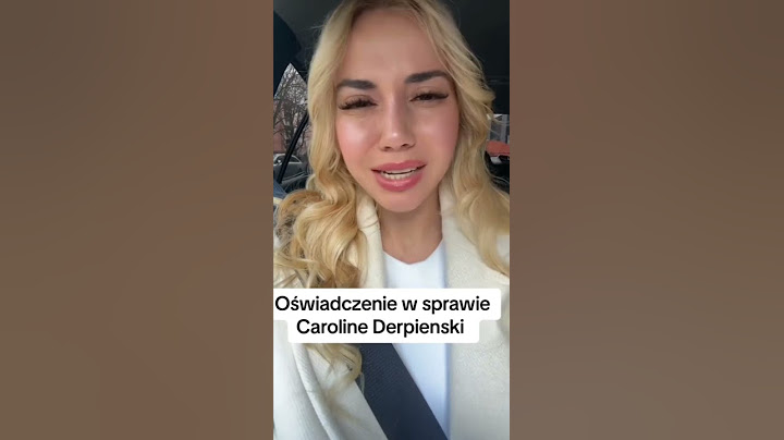 Dałam się nabrać. Marianna Schreiber o Caroline Derpienski. #carolinederpienski #schreiber