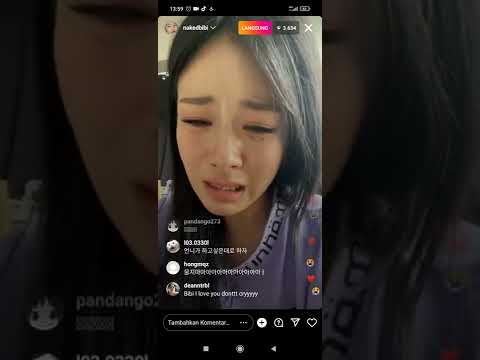 Bibi cry live ig