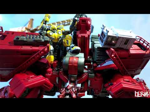 Devil Saviour DS-02 Troublemaker Devastator Scavenger [Transformers Stop Motion Animation]