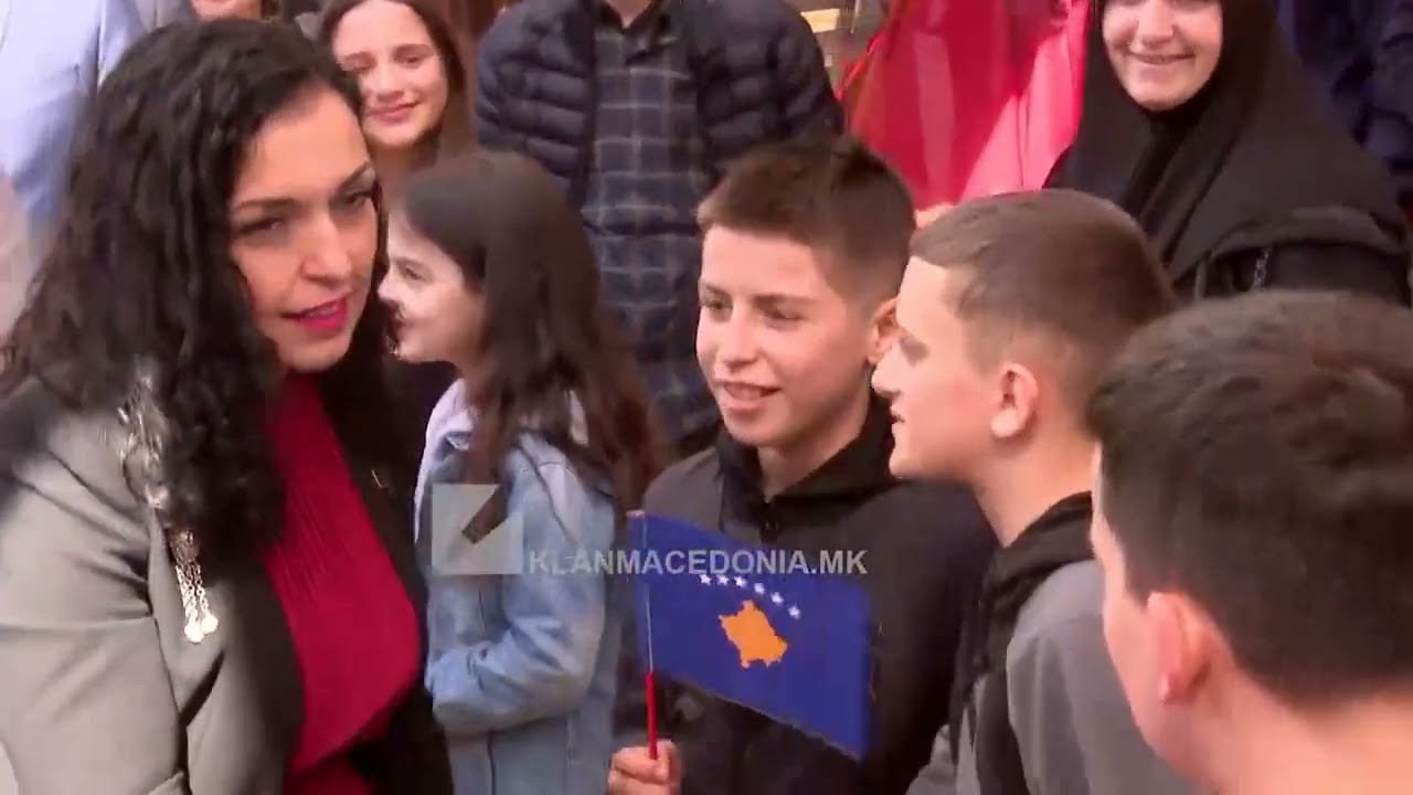 Vjosa Osmani në Çair – Pamje pa koment