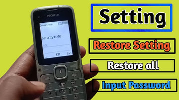 How to reset nokia keypad mobile |Nokia c1 hard reset |