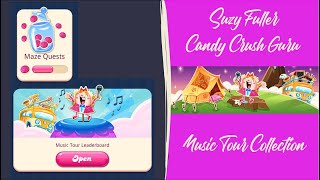 Maze Quests and Music Tour Leaderboard Events in Candy Crush Saga. screenshot 5