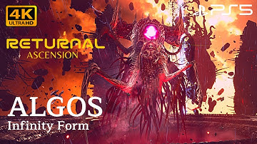 Returnal: Ascension PS5 - BOSS FIGHT: ALGOS Infinity Form (4K 60FPS)