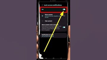 How to Fix Samsung Lock Screen Notifications (S22 Ultra, S21, S10 etc)