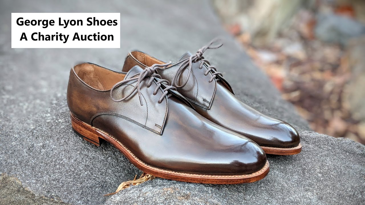 George Lyon Shoes: Custom Patina and a Christmas Auction for Charity
