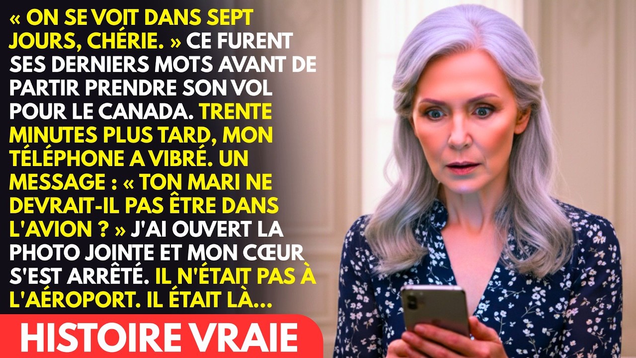 J’AI LAISSÉ MON MARI À L’AÉROPORT, IL A DIT : « ADIEU CHÉRIE, JE T’AIME ! » MAIS 40 MIN...