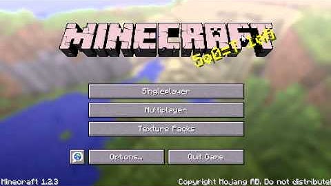 Minecraft Weird Splash Text.
