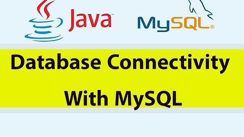 Java Database Connectivity with MySQL | #JDBC