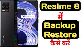 How to backup and restore data in realme 8 || Realme 8 me data backup aur restore kaise kare || screenshot 5
