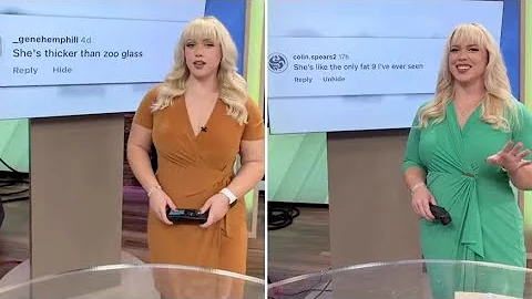 Curvy News Anchor Claps Back at Trolls with Epic On-Air Roast!