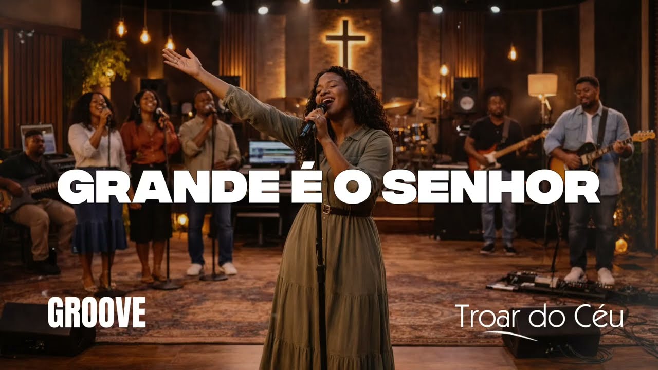 Grande é o Senhor – Versão Groove Worship | Troar do Céu | Louvor Soul & R&B (Adhemar de Campos)