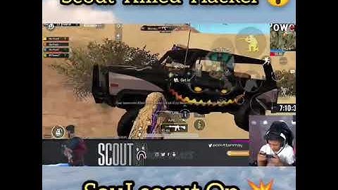 scout op killed a hacker😱 unbelievable #scout #pubg #bgmi