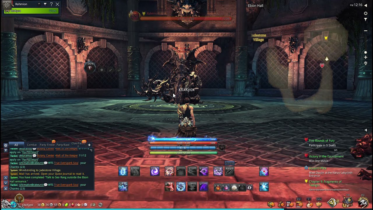 Blade & Soul Gunslinger gameplay