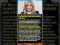 At 80, Loni Anderson Finally Names The Star Who Ruined Her Life #shorts