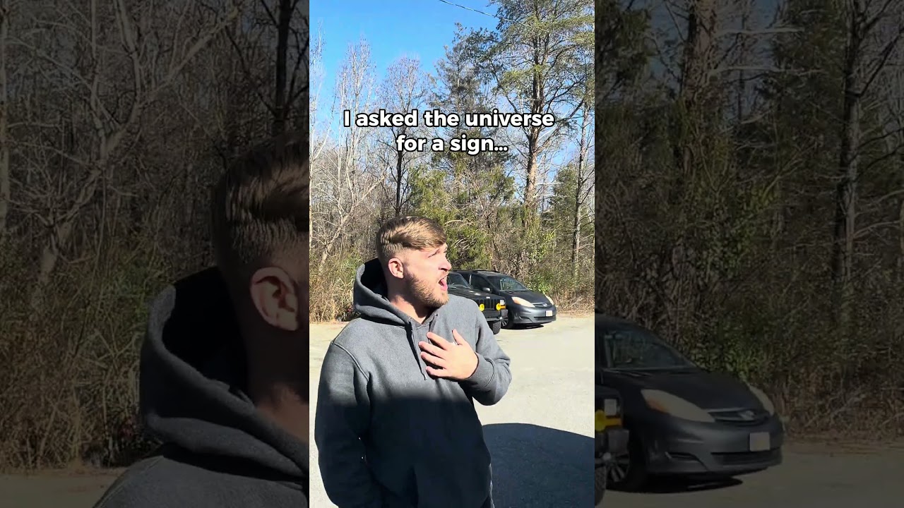 If this isn’t a sign, I don’t know what is…  time for a new roof 🤣 