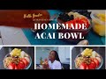 DIY Playa Bowl: Acai Bowl