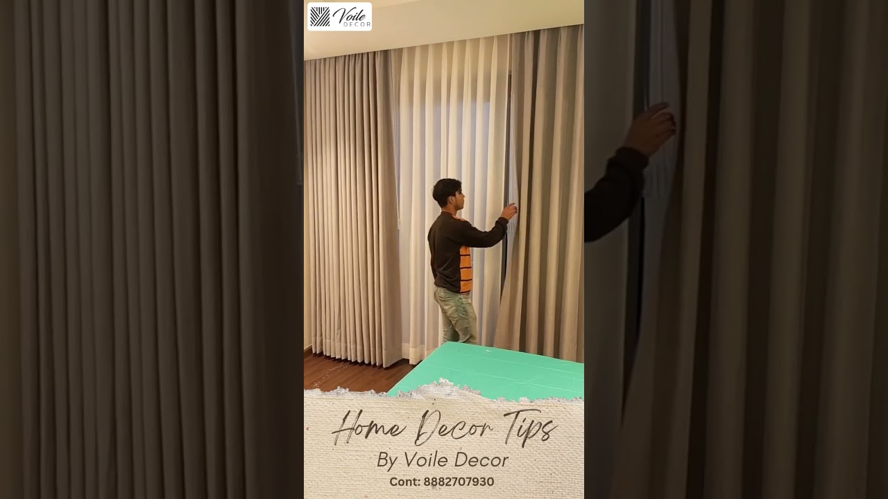 Best Luxury Curtains// Noida Sector 94// Supertech Spira // Velvet Curtains with Sheer