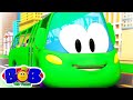 School Bus Song - Green Wheels on the Bus | Nursery Rhymes & Songs | Baby Cartoon - Bob The Train