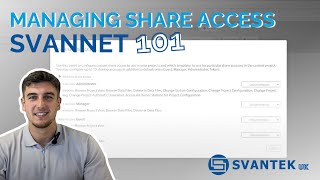 How to manage share access on SvanNET - SvanNET Tutorial