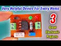 3 helpful electronic projects for beginners