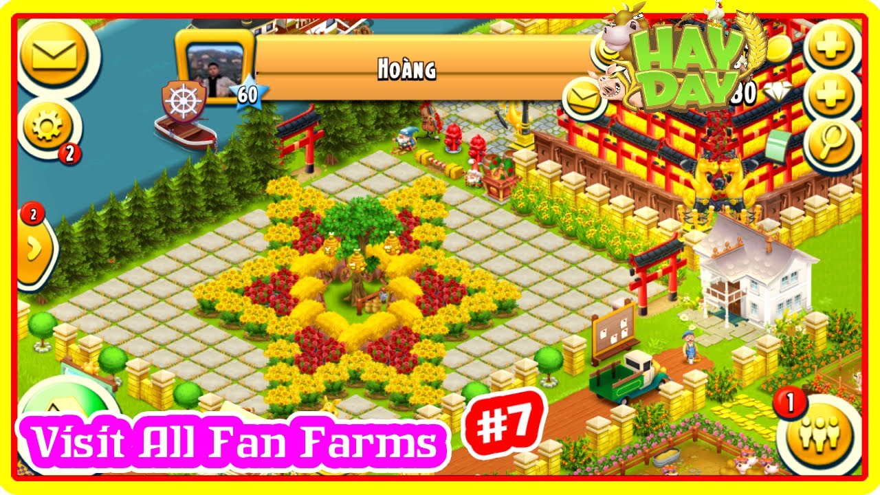 hay day สวย ๆ  New Update  Hay Day | Ghé Thăm Farm Của Fan Part 7 | Hay Day GameHD.