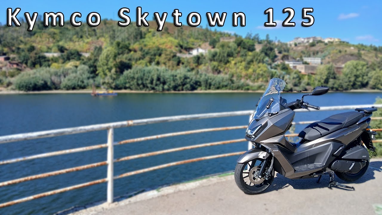 Kymco Skytown 125 - Será que curva?