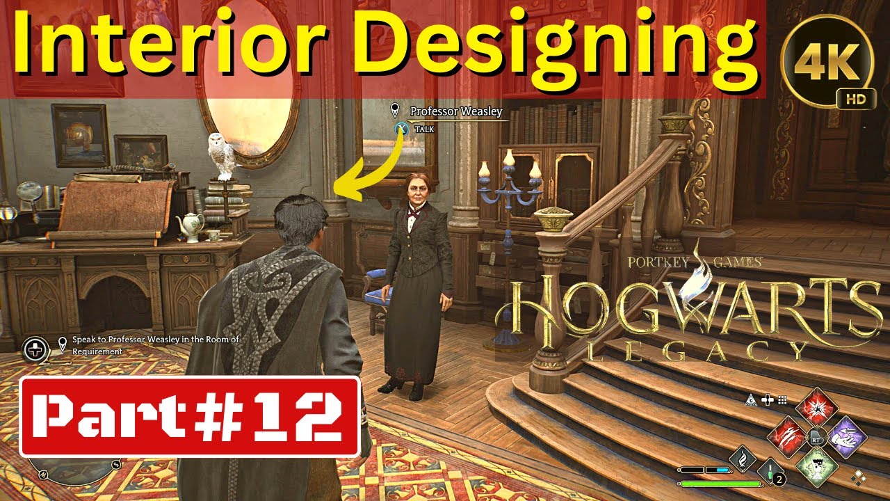 HOGWARTS LEGACY Walkthrough Gameplay Part 12- Interior Decorating (FULL ...