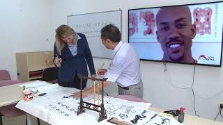 Chinese calligraphy and chinese martial arts - collaboration with China Cultural Centre in Malta
