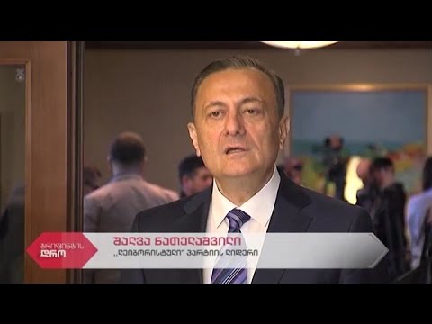 \"ლეიბორისტული პარტიის\" ლიდერის შალვა ნათელაშვილის შეხვედრა დიპლომატიური კორპუსის წარმომადგენლებთან