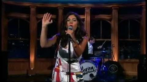 Marina And The Diamonds -- "I Am Not A Robot"  at the Late Late Show with Craig Ferguson [July 15th]