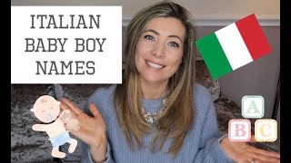 10 ITALIAN BABY BOY NAMES