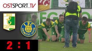 DERBYSIEGER Chemie! beide Fanlager eskalieren: Ch. Leipzig - Lok Leipzig 2:1 | Regionalliga Nordost