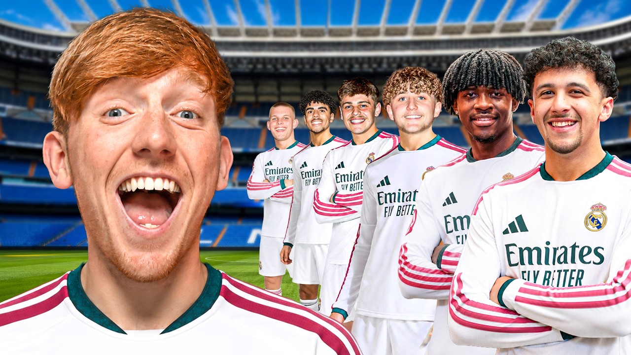 WINTON YANITED ULTIMATE PENALTY CHALLENGE AT REAL MADRID!